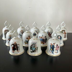 The wonderful world of Norman Rockwell— 12 limited edition bells 1979